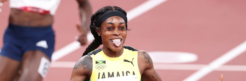 Elaine Thompson-Herah headband