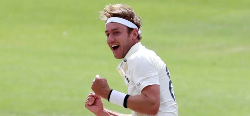 Stuart Broad headband
