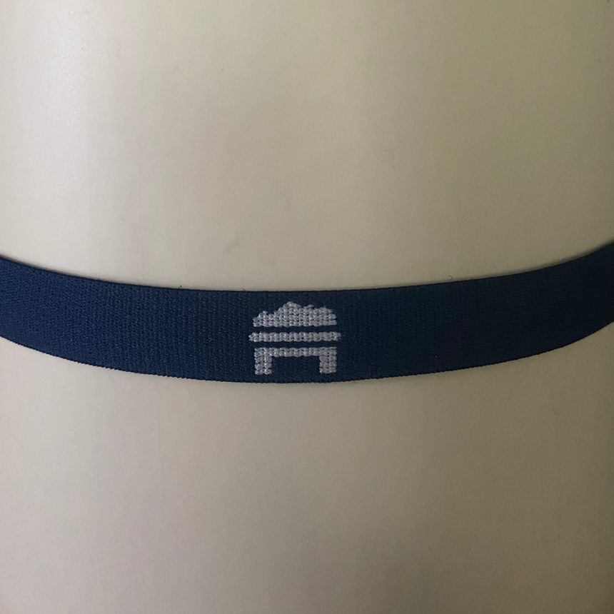 Navy blue football headband 
