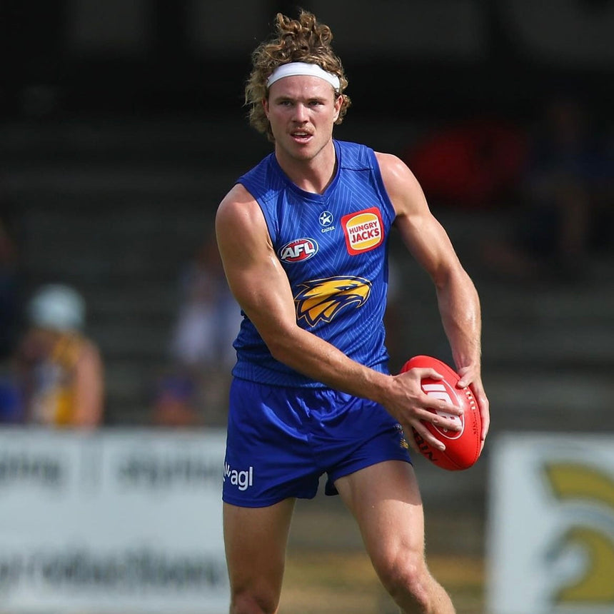 Jayden Hunt West Coast Eagles headband 