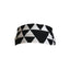 Black and White Triangle Yoga Headband