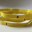 thin yellow elastic hairband