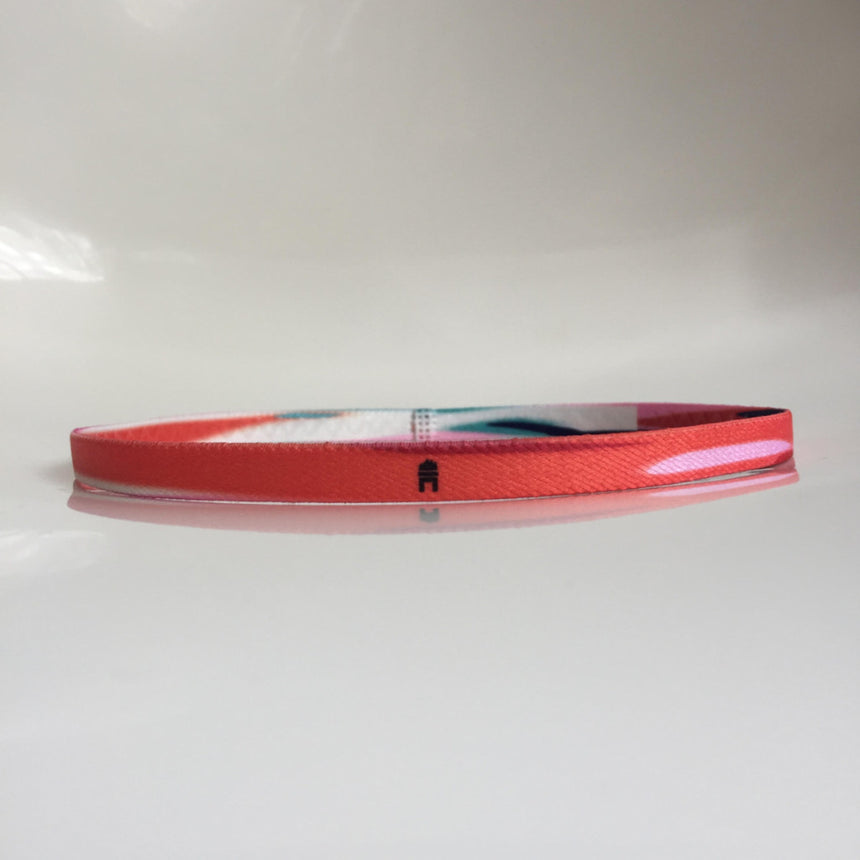 thin elastic track and field sports headband